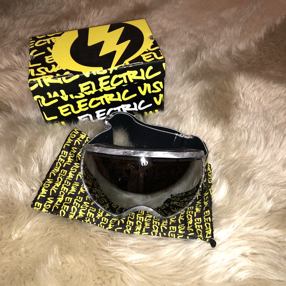 *SOLD* Brand New- “Electric” Snowboard/Ski Goggles